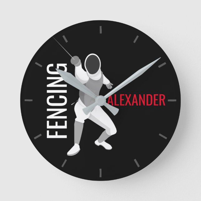 Abschaltung Runde Wanduhr (Vorderseite)