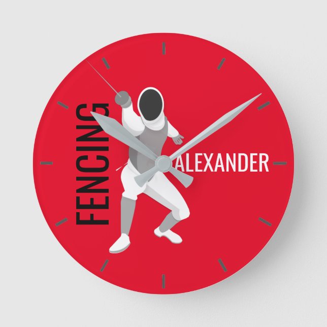 Abschaltung Runde Wanduhr (Vorderseite)