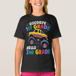 Abschied 1. Klasse Abschluss Monstertruck  T-Shirt