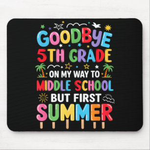 Abschied 5. Klasse Abschluss zur Mittelschule Mousepad