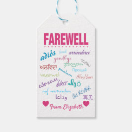 Abschied Verlassend Geschenkanhänger