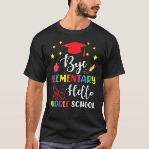 Abschied von der Grundschule, Hallo auf der Mittel T-Shirt