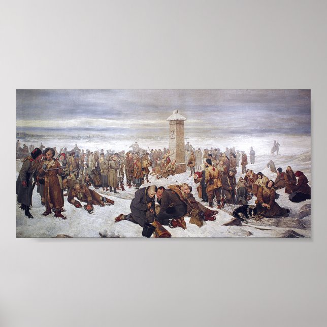 Abschied von Europa! Aleksander Sochaczewski Poster (Vorne)