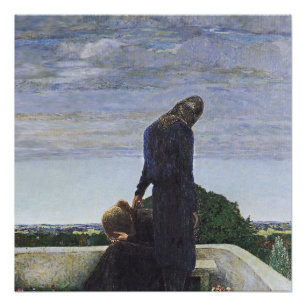„Abschied“ von Heinrich Vogeler Poster