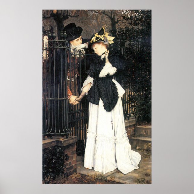 Abschied von James Tissot Poster (Vorne)
