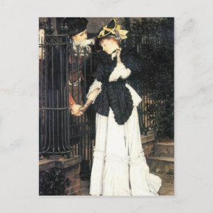 Abschied von James Tissot Postkarte