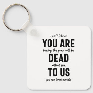 Abschied von Kollegen, Ruhestand, Abschied von Arb Schlüsselanhänger