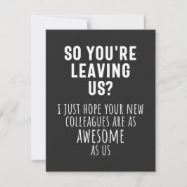 Abschied von Kollegen, Ruhestand, Mitarbeiter, Abs Dankeskarte