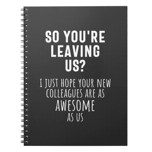 Abschied von Kollegen, Ruhestand, Mitarbeiter, Abs Notizblock (Vorderseite)