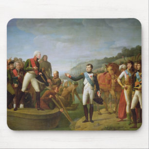 Abschied von Napoleon I und Alexander I Mousepad