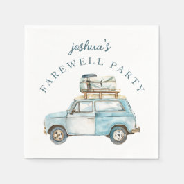 Abschied von Niedlichem Party Serviette