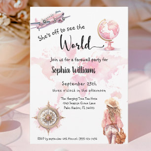Abschied von Party Einladung