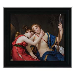 Abschied von Telemachus und Eucharis Fotodruck
