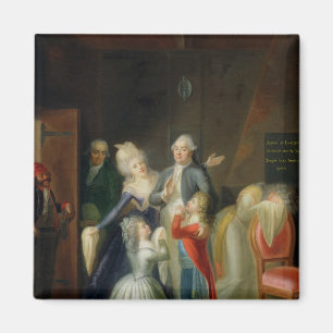 Abschied zu Louis XVI durch seine Familie Magnet