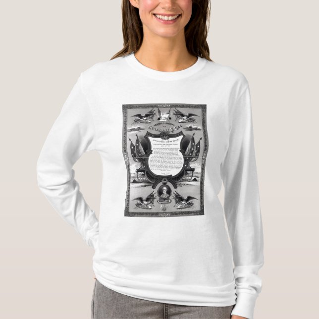 Abschiedsansprache von General Robert E. Lee T-Shirt (Vorderseite)