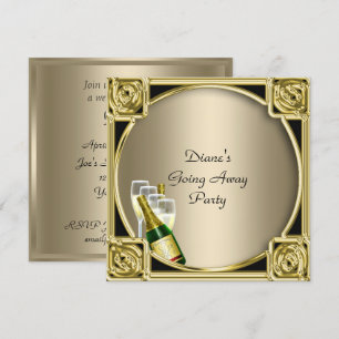 Abschiedsfeier-Einladungskarte Auf Wiedersehen Einladung