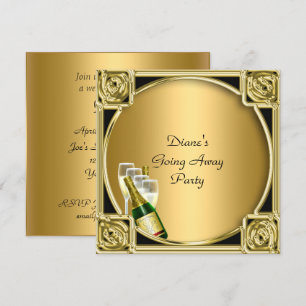 Abschiedsfeier-Einladungskarte Auf Wiedersehen Einladung