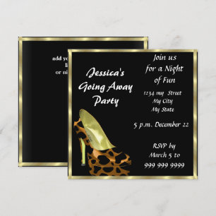 Abschiedsfeier-Einladungskarte auf Wiedersehen sch Einladung