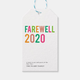 Abschiedsfest 2020 Niedliches Jahr Geschenkanhänger