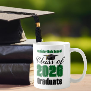 Abschiedsgeschenk für die grüne Abschlussklasse 20 Kaffeetasse