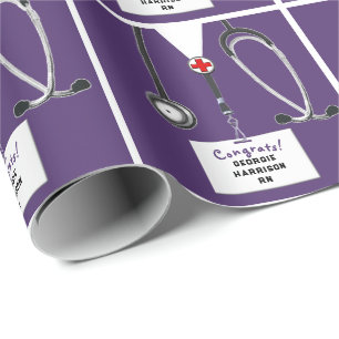Abschiedsgeschenk für Krankenschwestern Geschenkpapier