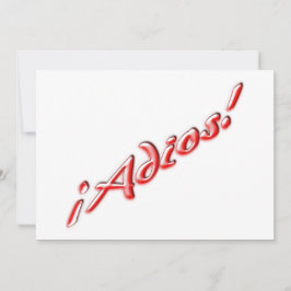 Abschiedskarte Einladung