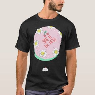 Abschiedskuchen Idee Trennung Abschied Team Kolleg T-Shirt