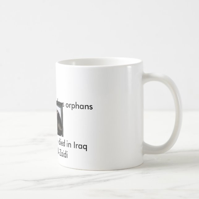 Abschiedskuß Bush u. Schuh-Tasse. Tasse (Rechts)