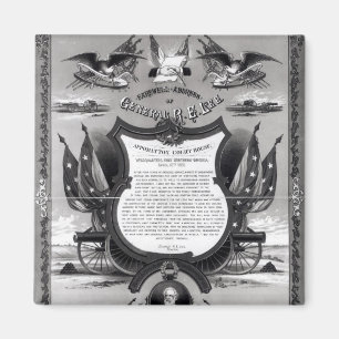 Abschiedsrede von General Robert E. Lee Magnet
