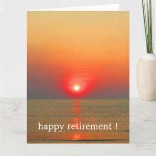 AbschiedsSonnenuntergang groß Karte