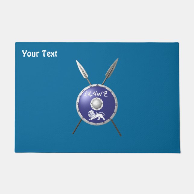 Abschirmung und Speere Fußmatte (Vorderseite)