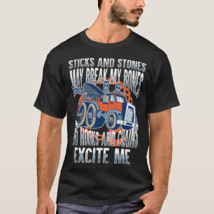 Abschleppwagen Abschleppdienst Leute lustige Llama T-Shirt