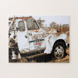 Abschleppwagen des Weg-66 im New Mexiko Puzzle