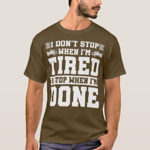 Abschleppwagen - dünner gelber Lin T-Shirt