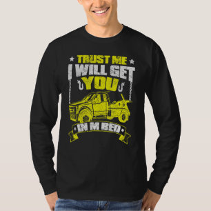 Abschleppwagen - dünner gelber Lin T-Shirt
