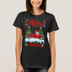 Abschleppwagen Lichter Weihnachtsbaum Santa Absc T-Shirt