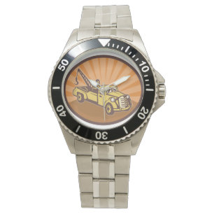 Abschleppwagen-Uhr Armbanduhr