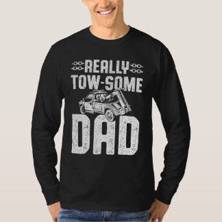 Abschleppwagenfahrer Abschleppdienstfahrer Pannenh T-Shirt