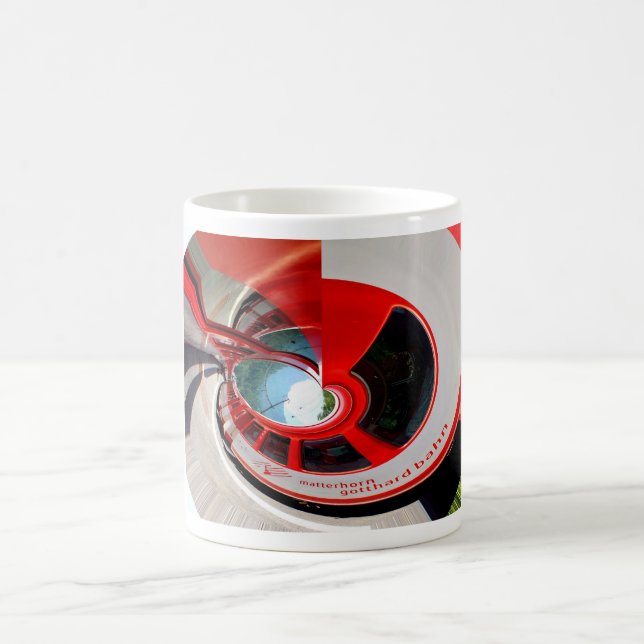 Abschliessende Reise mit der Schweiz, Omega Kaffeetasse (Mittel)