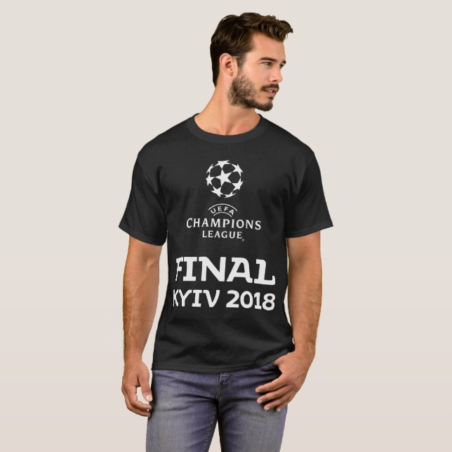Abschließende UEFA-Meister Liga T-Shirt (Vorne ganz)