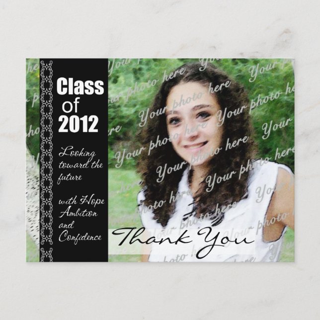 Abschluss 2012/Foto Ankündigungspostkarte (Vorderseite)