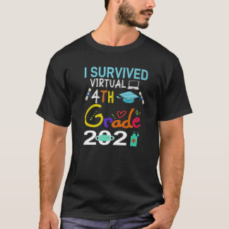 Abschluss 2021 überlebte ich den 4. T-Shirt