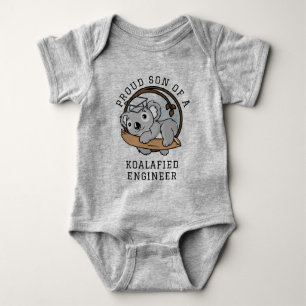 Abschluss 2023 Baby Koala Engineer Grad Custom Baby Strampler
