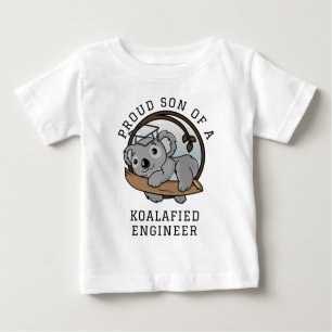 Abschluss 2023 Engineer Grad Custom Koala Bear Baby T-shirt