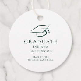 Abschluss 2024 Party Moderne Geschenkanhänger