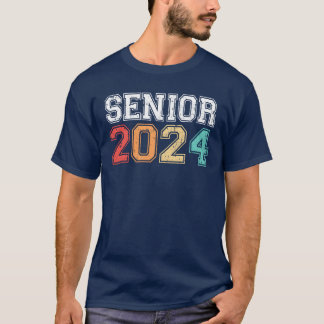 Abschluss 2024 Senior Retro Vintage retro T-Shirt