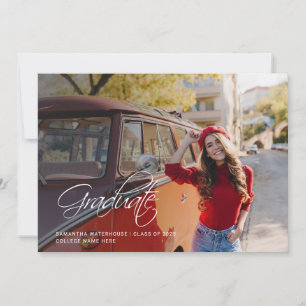 Abschluss 2025 Ankündigung moderner Fotos