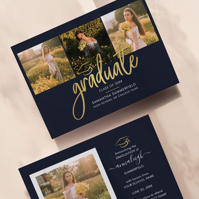 Abschluss 2025 Ankündigung von Foto (Von Creator hochgeladen)