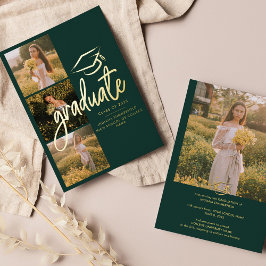 Abschluss 2025 Ankündigung von Green Foto Gold Foi