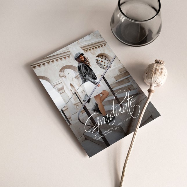 Abschluss 2025 Ankündigung von handgeschriebenem F (Von Creator hochgeladen)